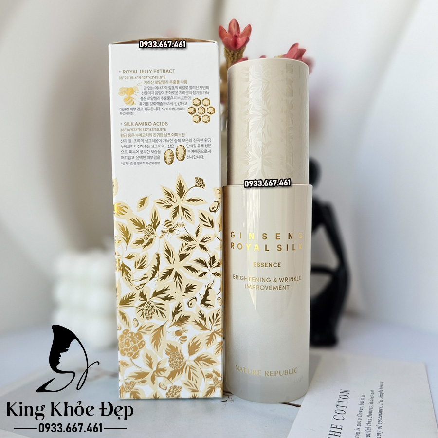 Tinh Chất Nature Republic Ginseng Royal Silk Essence