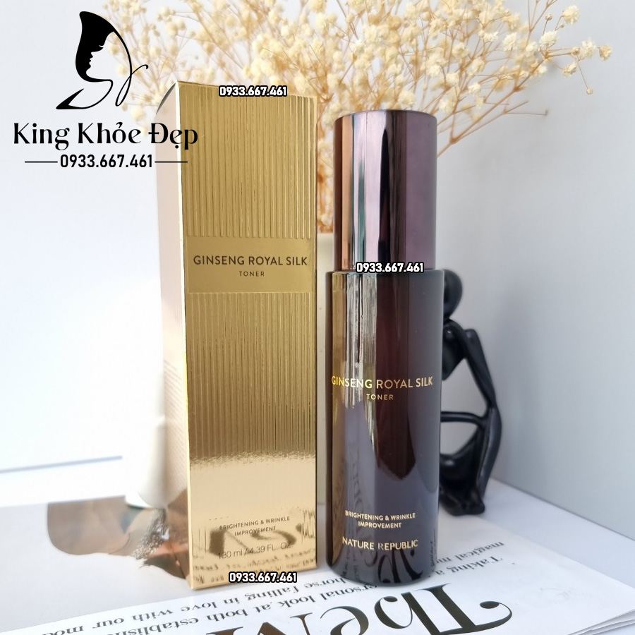 Nước Cân Bằng Nature Republic Ginseng Royal Silk Toner