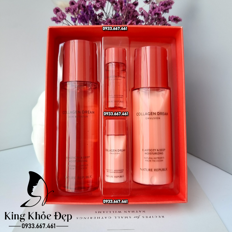 Bộ Dưỡng Da Nature Republic Collagen Dream Skin Care Special Set