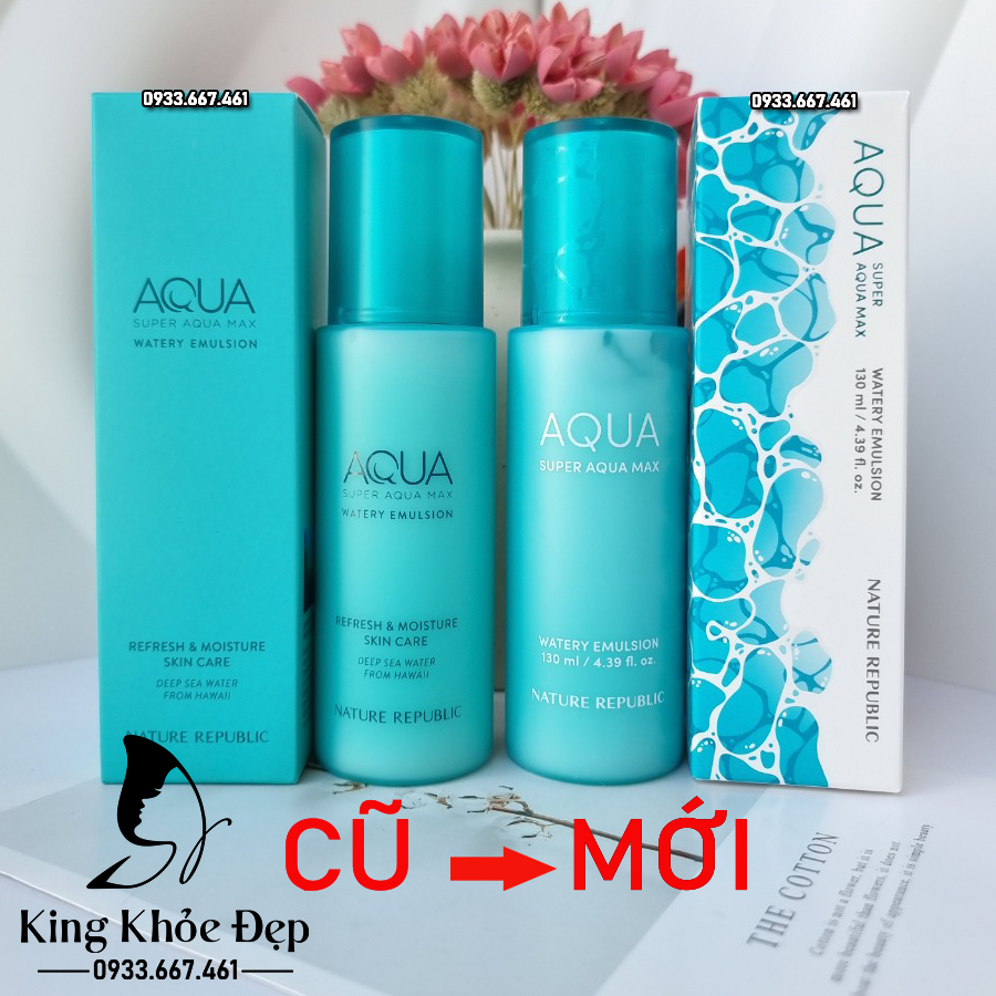 Sữa Dưỡng Nature Republic Aqua Super Aqua Max Watery Emulsion
