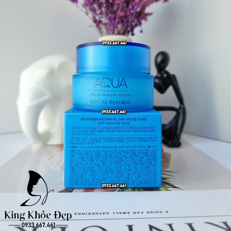 Kem Dưỡng Da Aqua Super Aqua Max Fresh Watery Cream