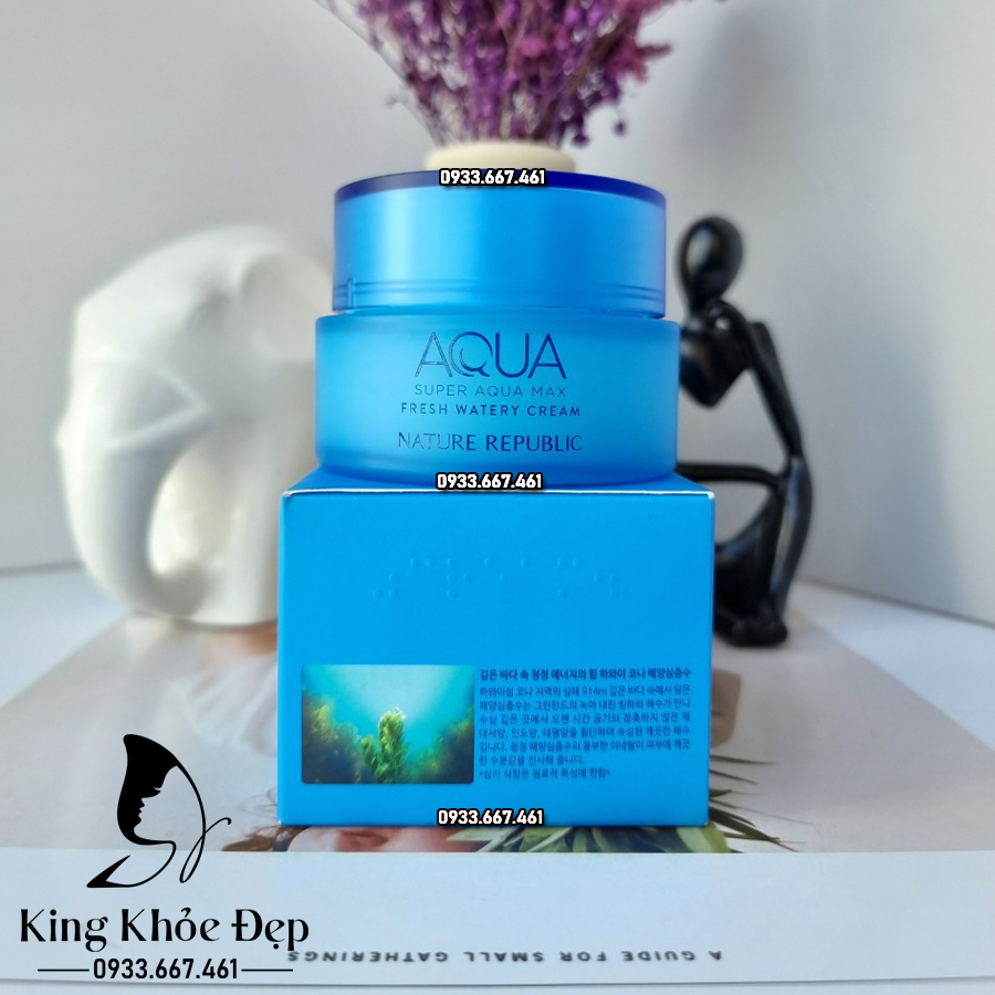 Kem Dưỡng Da Aqua Super Aqua Max Fresh Watery Cream