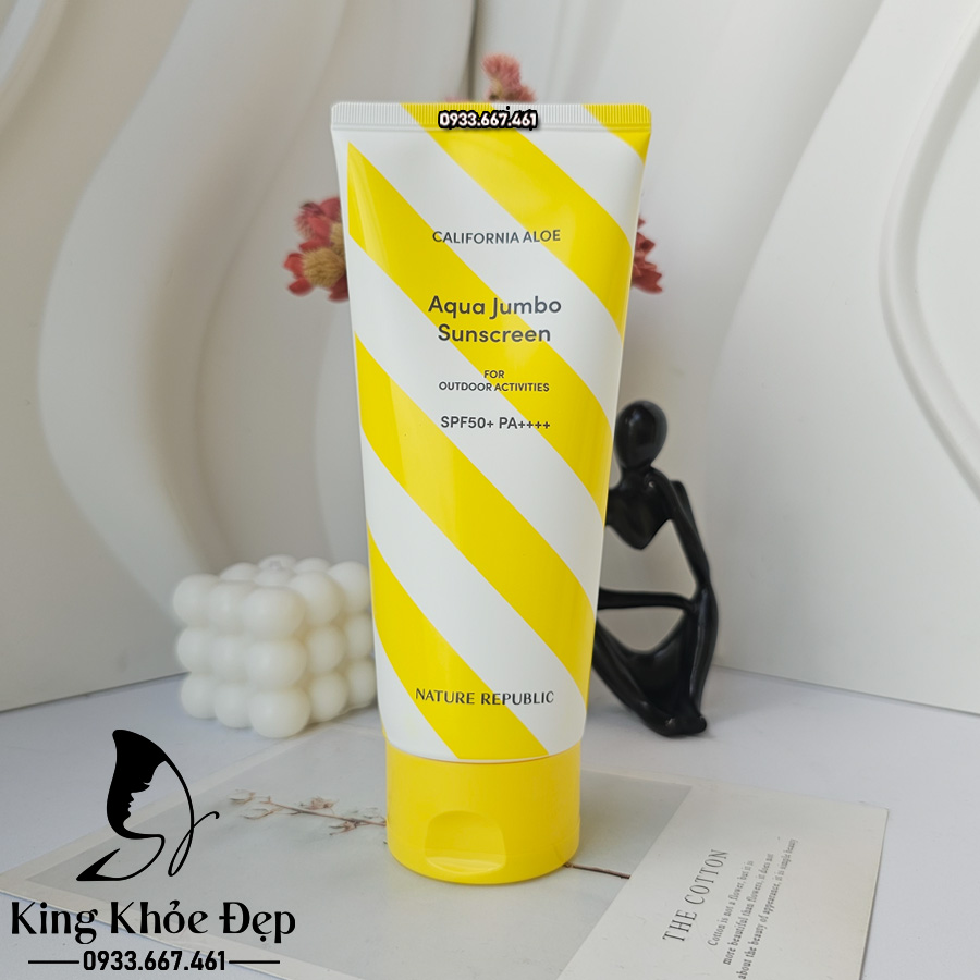 Kem Chống Nắng Nature Republic California Aloe Jumbo Sunscreen SPF50 +++