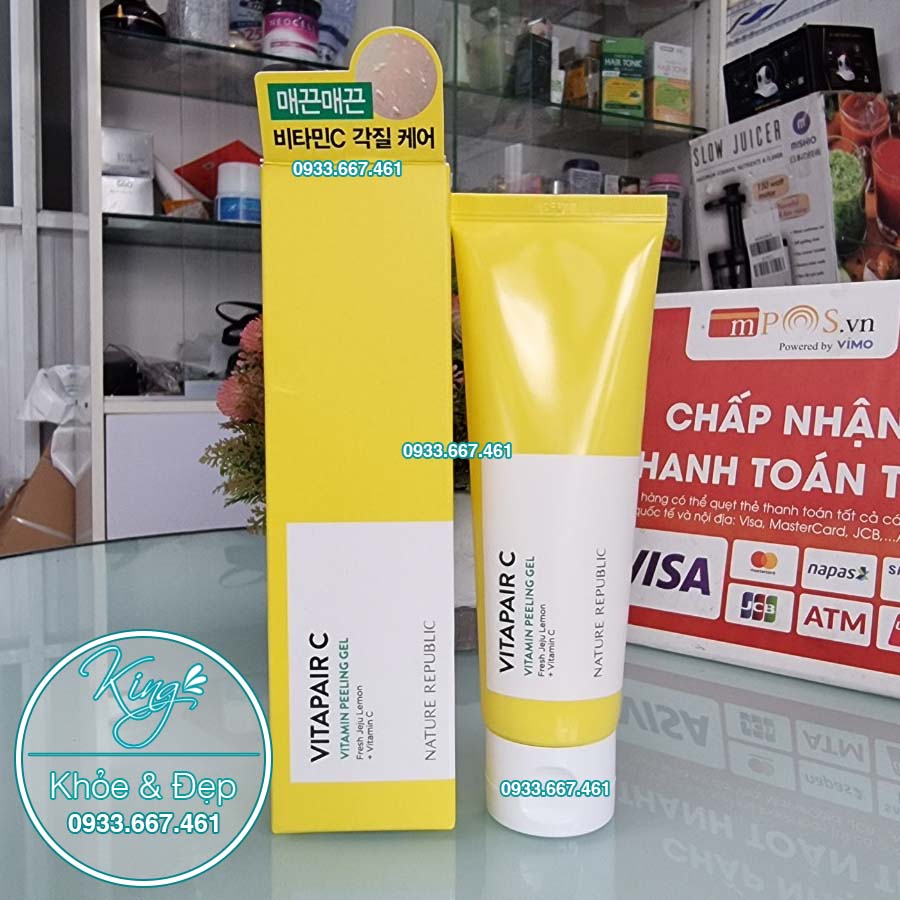 Tẩy Tế Bào Chết Nature Republic Vitapair C Vitamin Peeling Gel