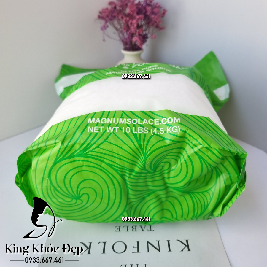 Muối tắm Magiê biển chết - Bí quyết thư giãn và phục hồi - Dead Sea Salt Magnesium Bath Flakes 4.5kg