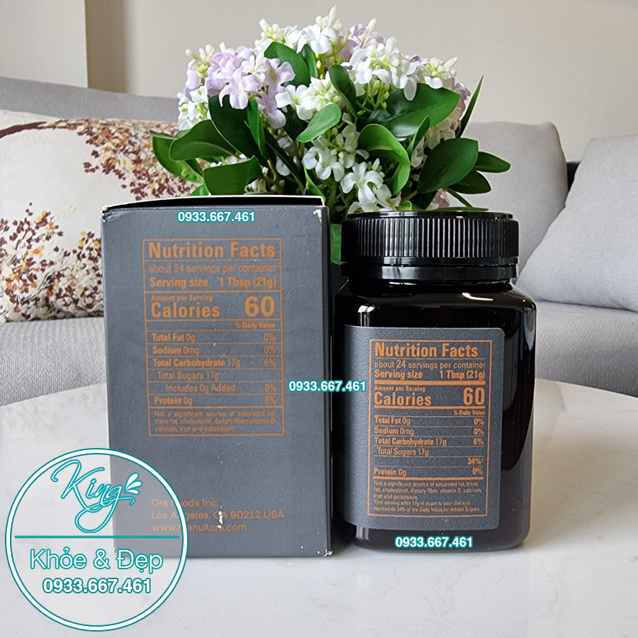 Mật Ong Thô Manuka Manukora UMF 16+/MGO 600+