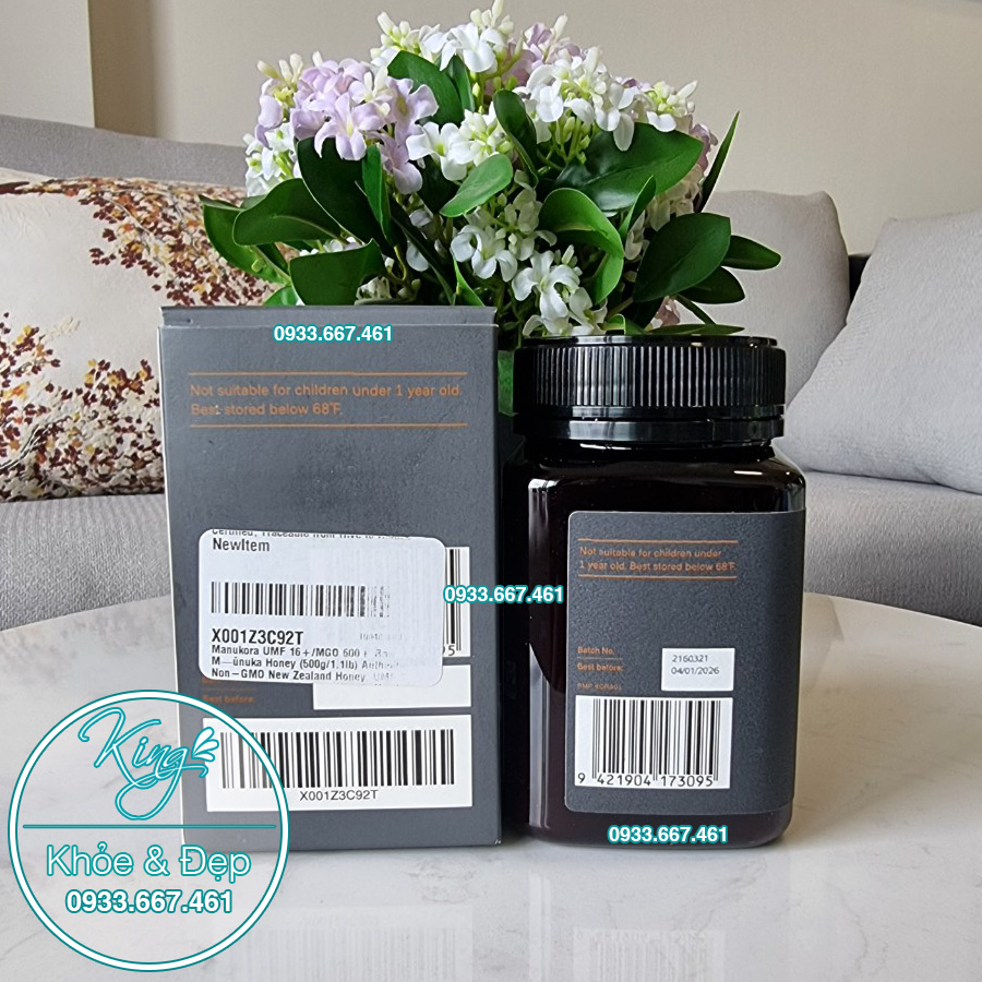 Mật Ong Thô Manuka Manukora UMF 16+/MGO 600+