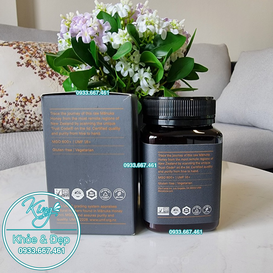 Mật Ong Thô Manuka Manukora UMF 16+/MGO 600+