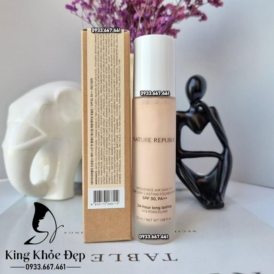 Kem Nền Provence Air Skin Fit One Day Lasting Foundation SPF/30+++