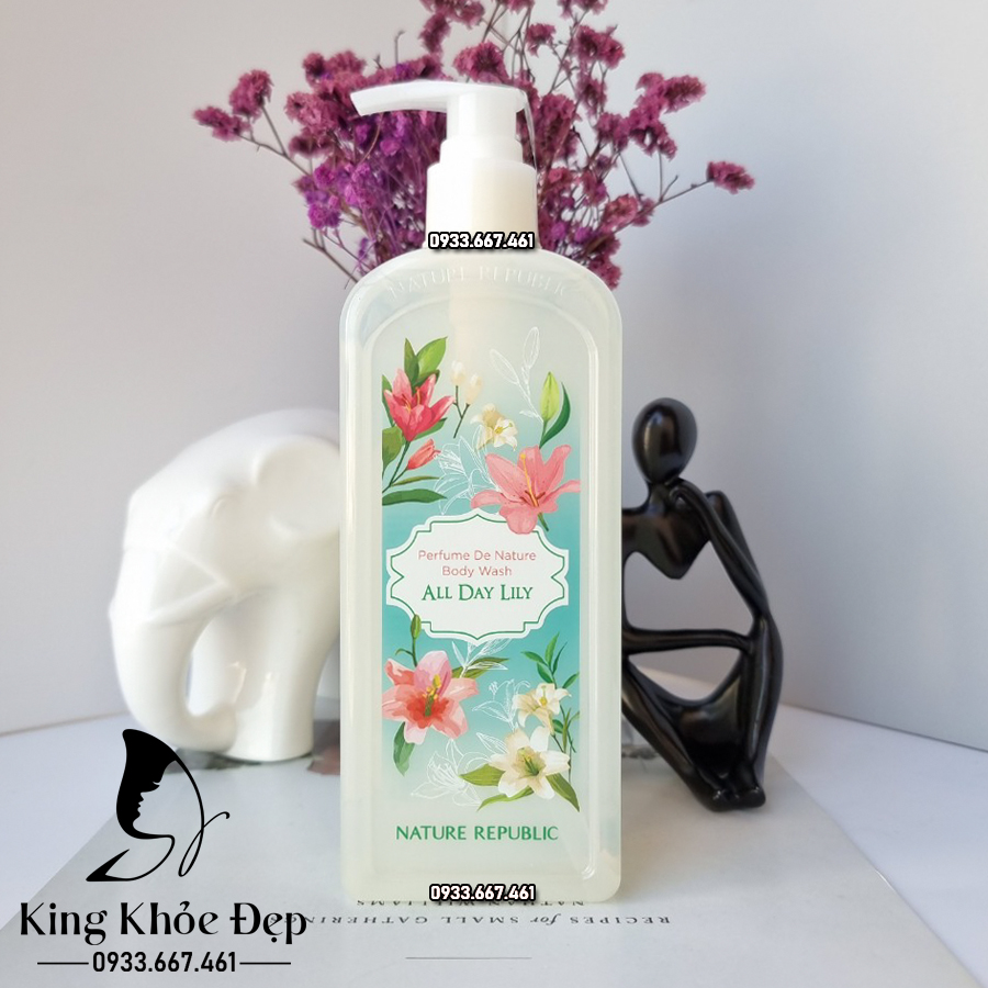 Sữa tắm Nature Republic Perfume De Nature Body Oil Wash 345ml