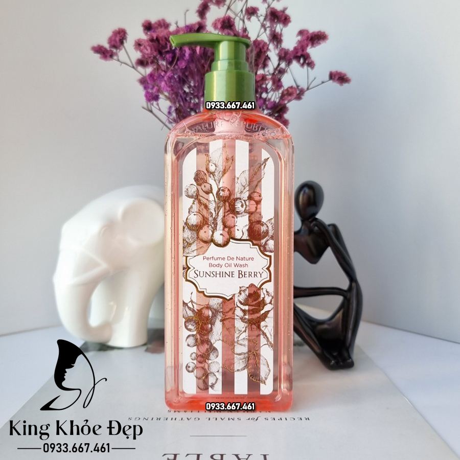 Sữa tắm Nature Republic Perfume De Nature Body Oil Wash 345ml