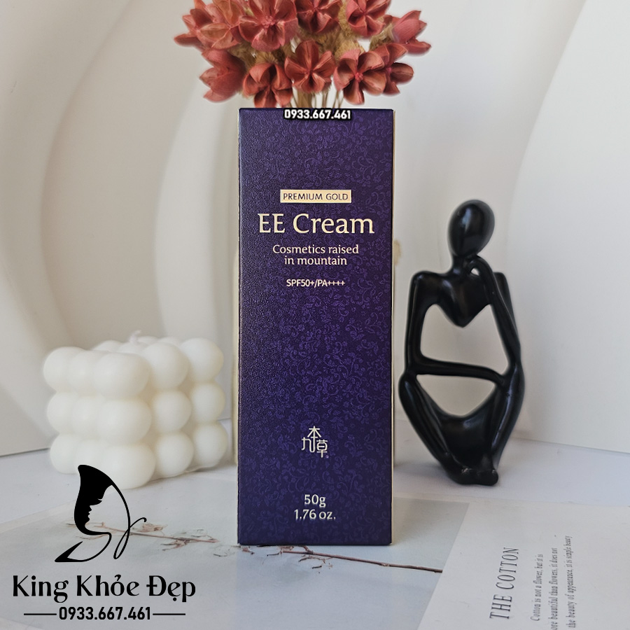 Kem Chống Nắng Guboncho Premium Gold EE Cream 50ml – Chống Nắng Kết Hợp Dưỡng Da & Nâng Tone Nhẹ