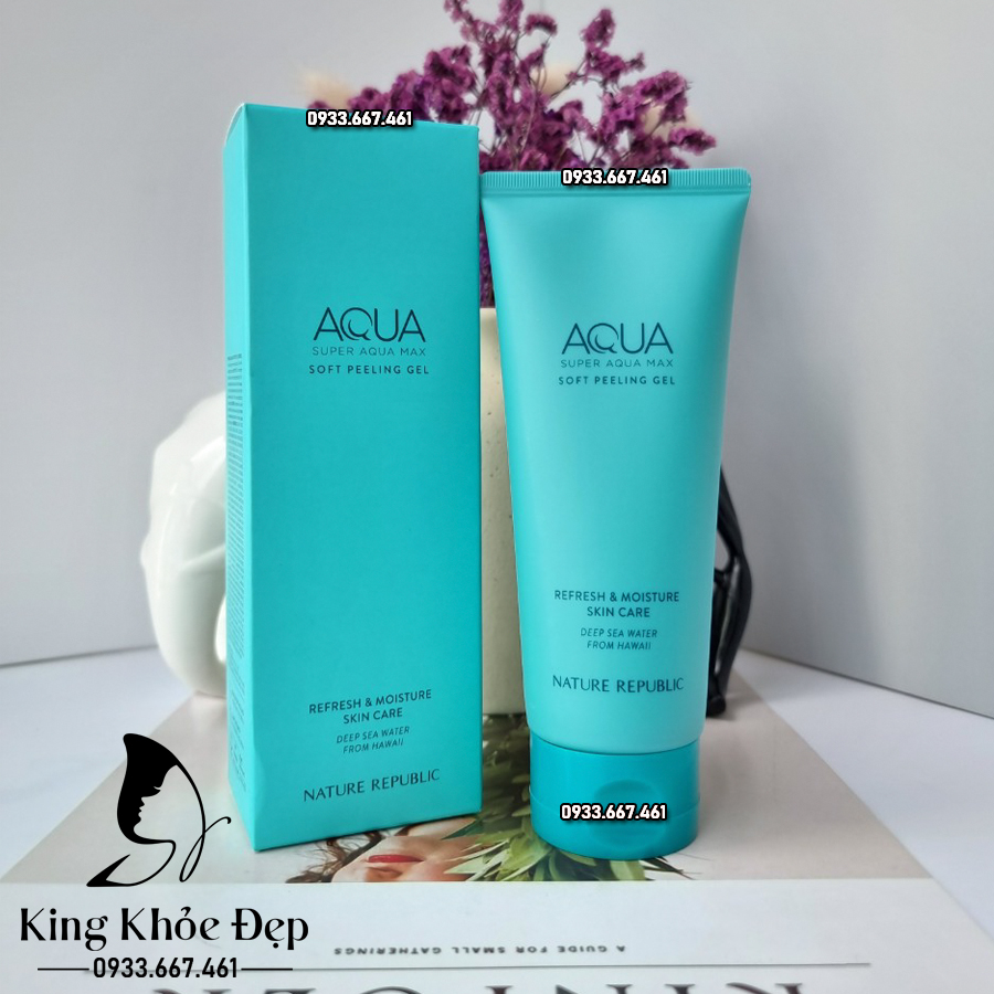 Tẩy Tế Bào Chết Nature Republic Aqua Super Aqua Max Soft Peeling Gel