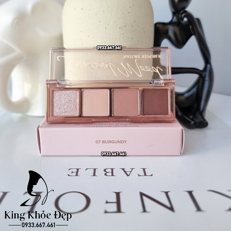 Phấn Mắt Nature Republic Daily Basic Palette – “Bí quyết đôi mắt cuốn hút mỗi ngày!”