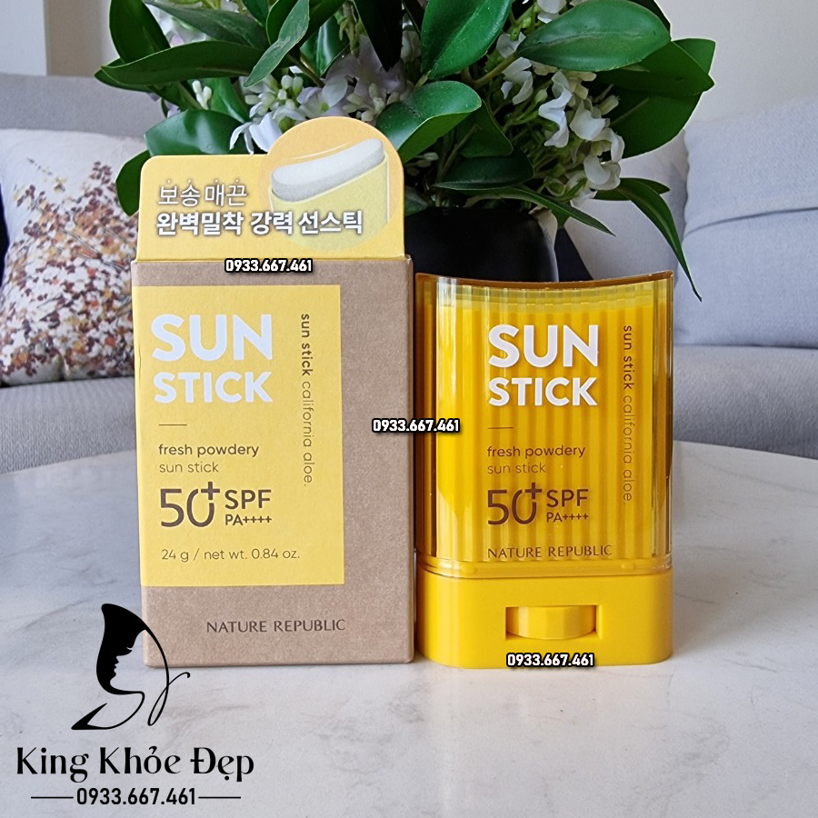 Kem Chống Nắng Nature Republic Fresh Powdery Sun Stick