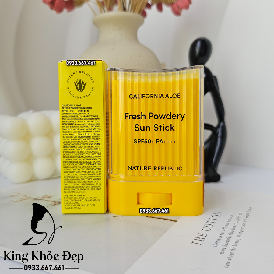 Kem Chống Nắng Nature Republic Fresh Powdery Sun Stick
