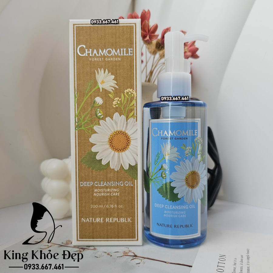 Dầu Tẩy Trang Nature Republic Chamomile Forest Garden Deep Cleansing Oil