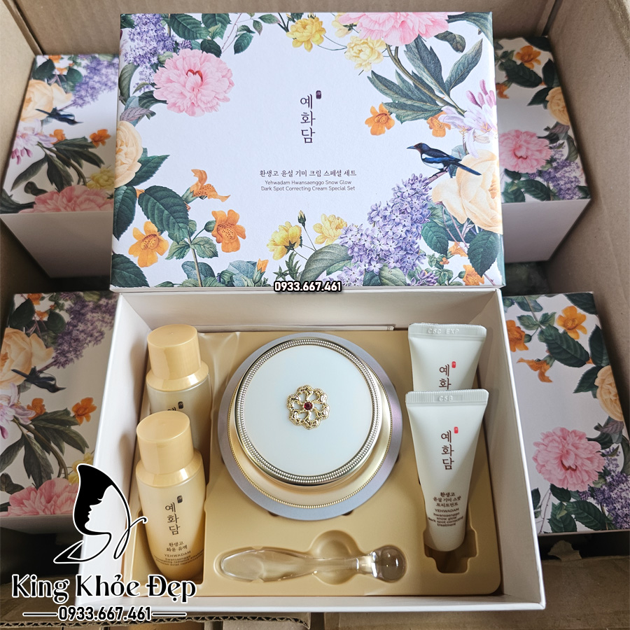 Kem Dưỡng Da Yehwadam Hwansaenggo Snow Glow Dark Spot Correcting Cream – Giảm Thâm Nám, Sáng Da, Trẻ Hóa Da