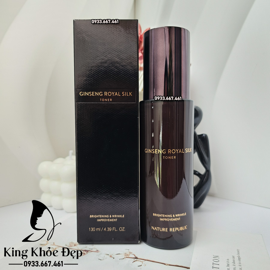 Nước Cân Bằng Nature Republic Ginseng Royal Silk Toner
