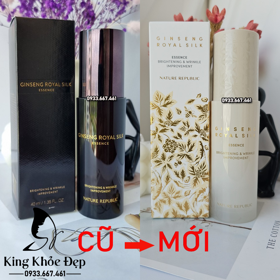 Tinh Chất Nature Republic Ginseng Royal Silk Essence