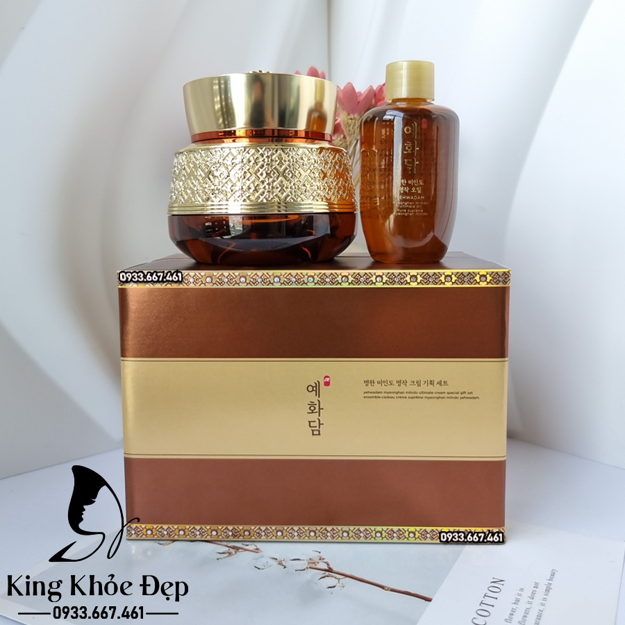 Bộ Kem Dưỡng Chống Lão Hóa Yehwadam Myeonghan Miindo Ultimate Cream