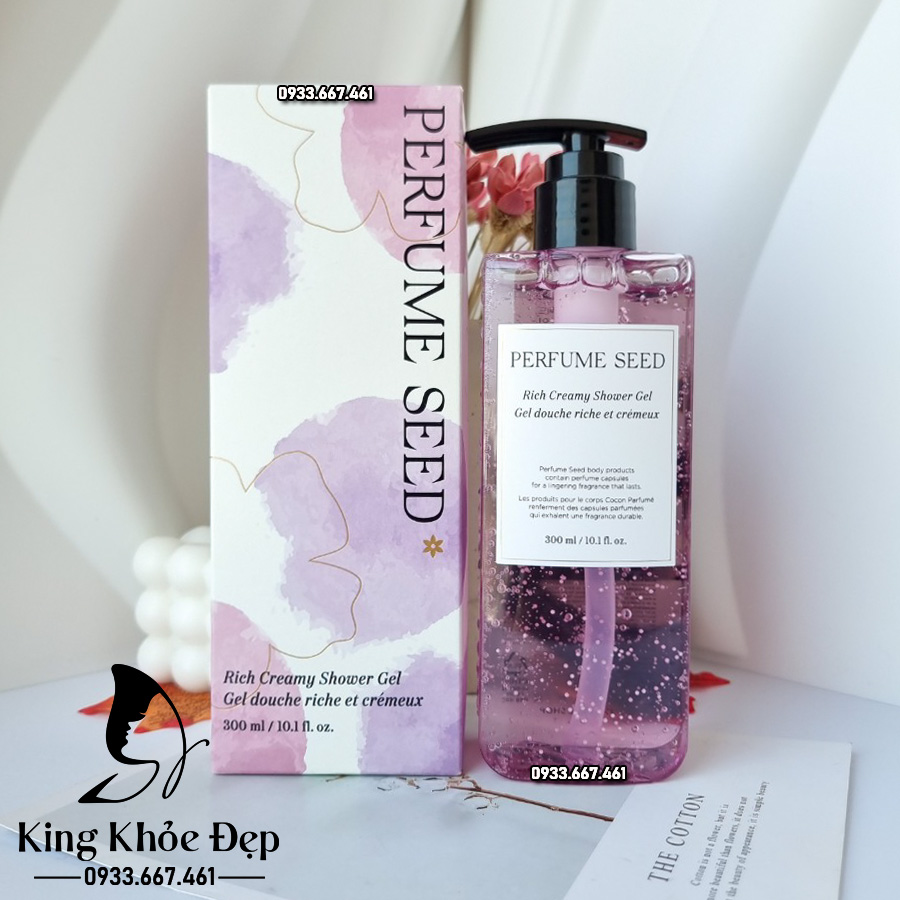 Sữa Tắm The Face Shop Perfume Seed Rich Creamy Shower Gel 300ml