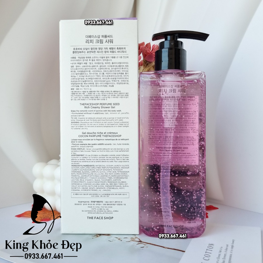 Sữa Tắm The Face Shop Perfume Seed Rich Creamy Shower Gel 300ml