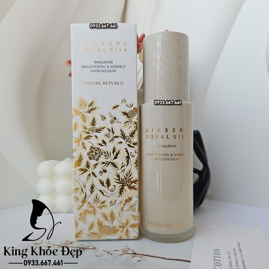 Sữa Dưỡng Nature Republic Ginseng Royal Silk Emulsion