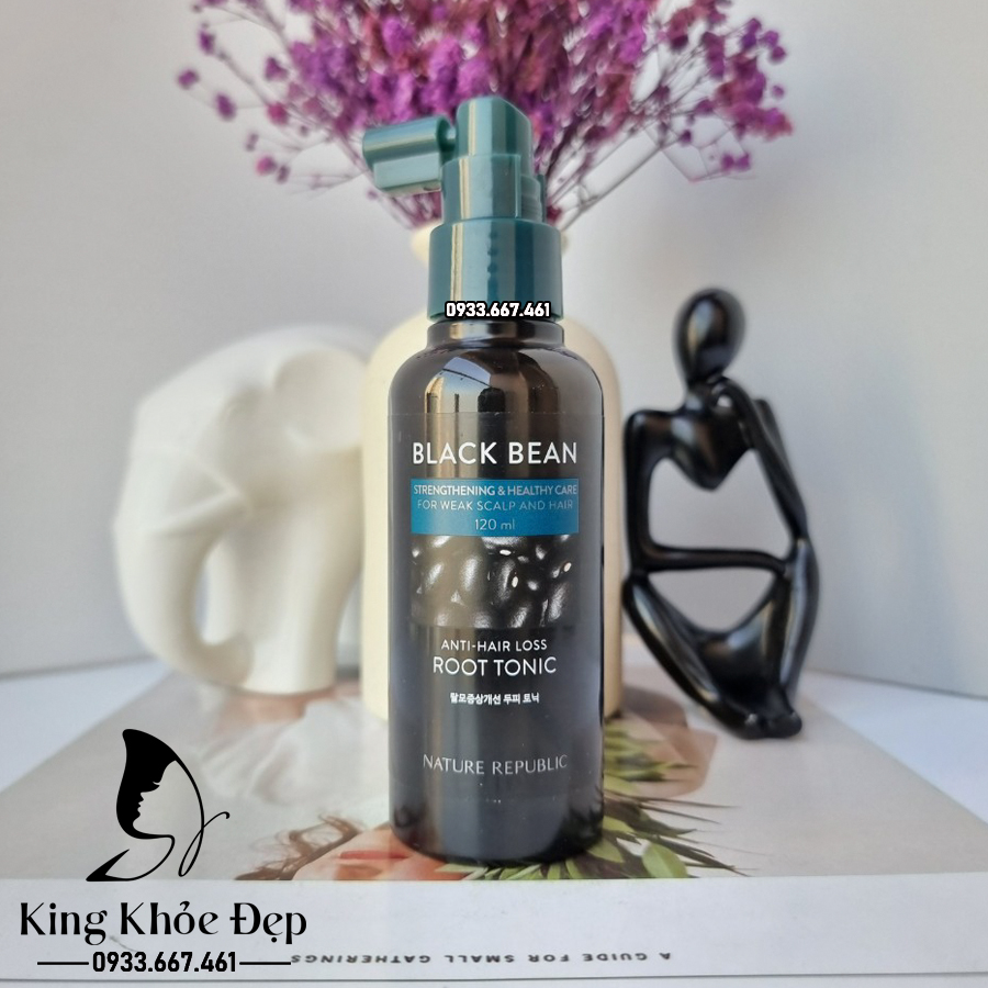 Xịt Dưỡng Tóc Nature Republic Black Bean Anti Hair Loss Root Tonic