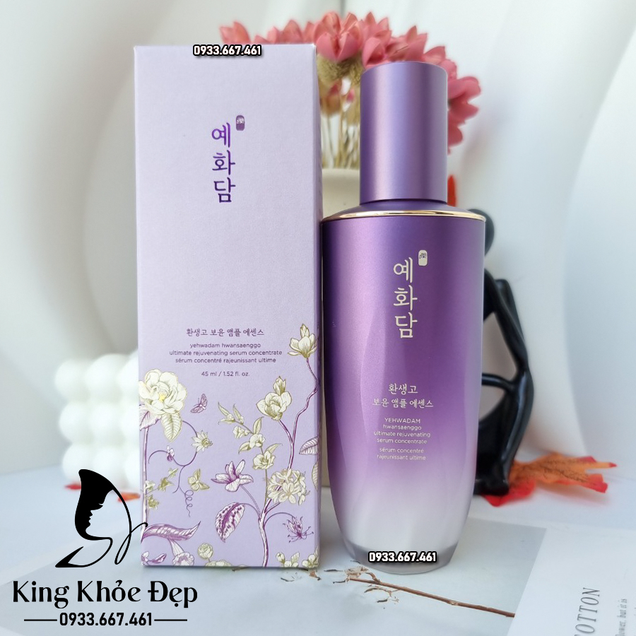 Tinh Chất Yehwadam Hwansaenggo Ultimate Rejuvenating Serum 45ml