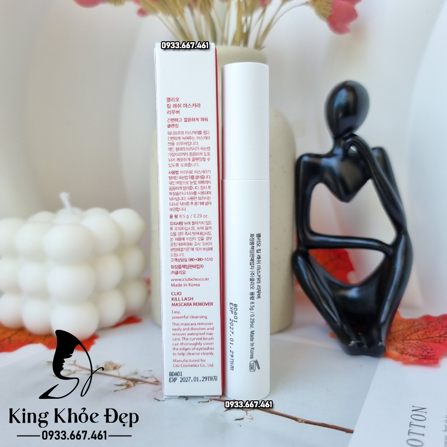 Tẩy Trang Mascara Clio Mascara Remover