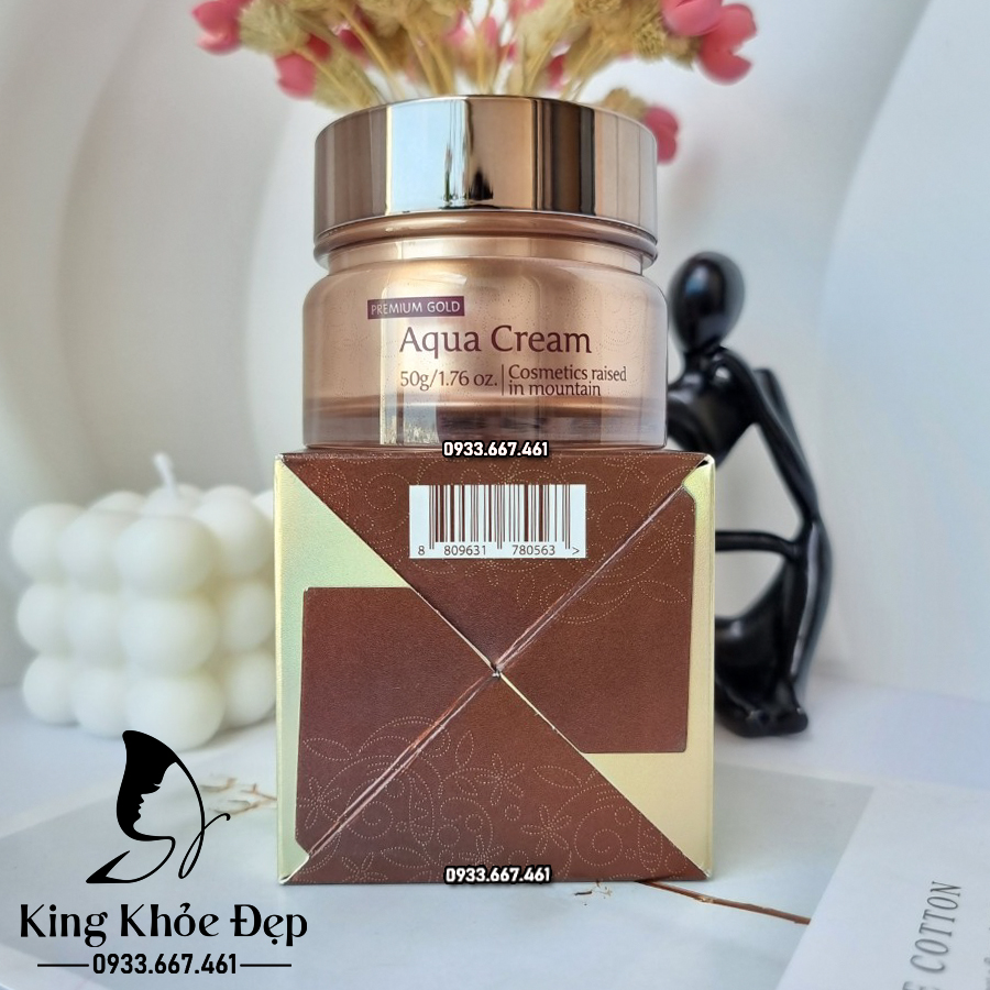 Kem Dưỡng Da Guboncho Premium Gold Aqua Cream – Cấp Ẩm Sâu, Da Mịn Màng Như Ngậm Nước