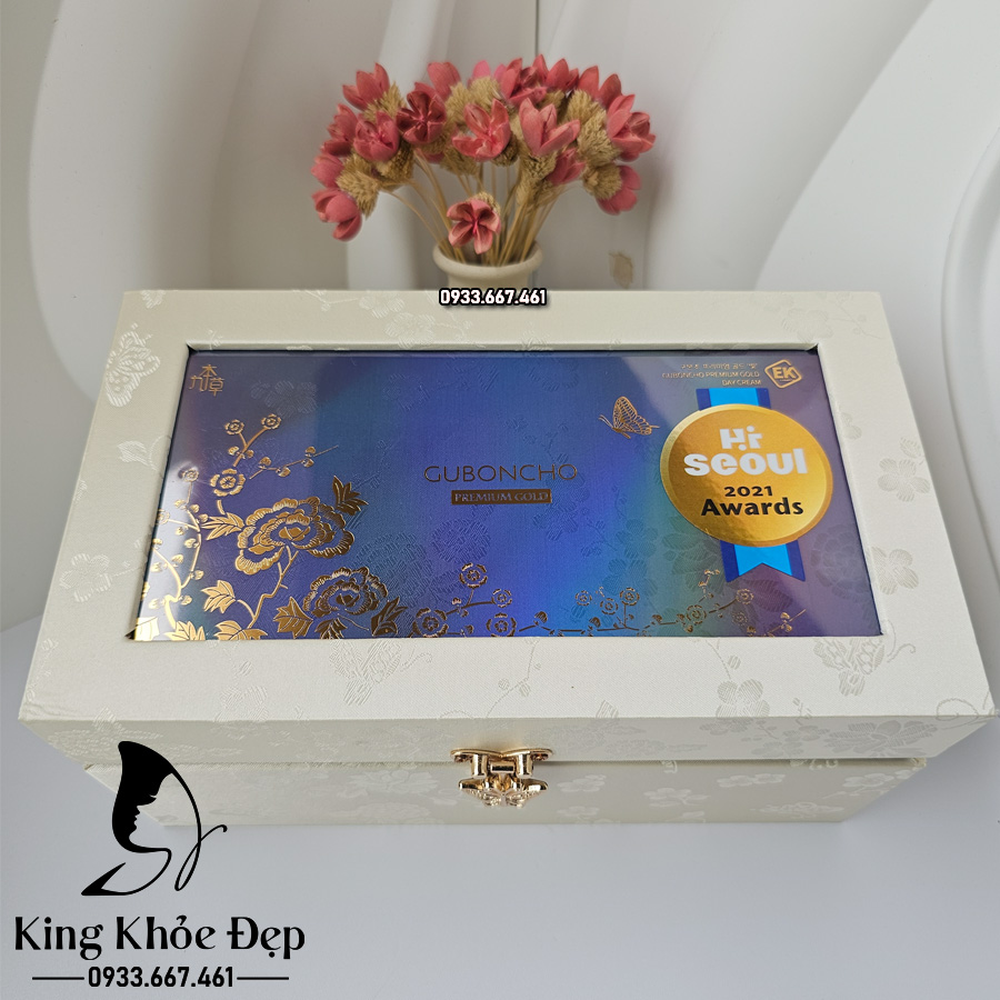 Kem Dưỡng Da Ban Ngày Guboncho Premium Gold Day Cream – Dưỡng Sáng, Khóa Ẩm, Chống Lão Hóa Toàn Diện