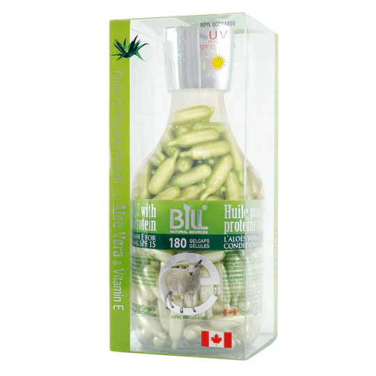 Viên Bôi Dưỡng Da Nhau Thai Cừu Nha Đam Và Vitamin E 180 Viên (Chống Nắng SPF/15)