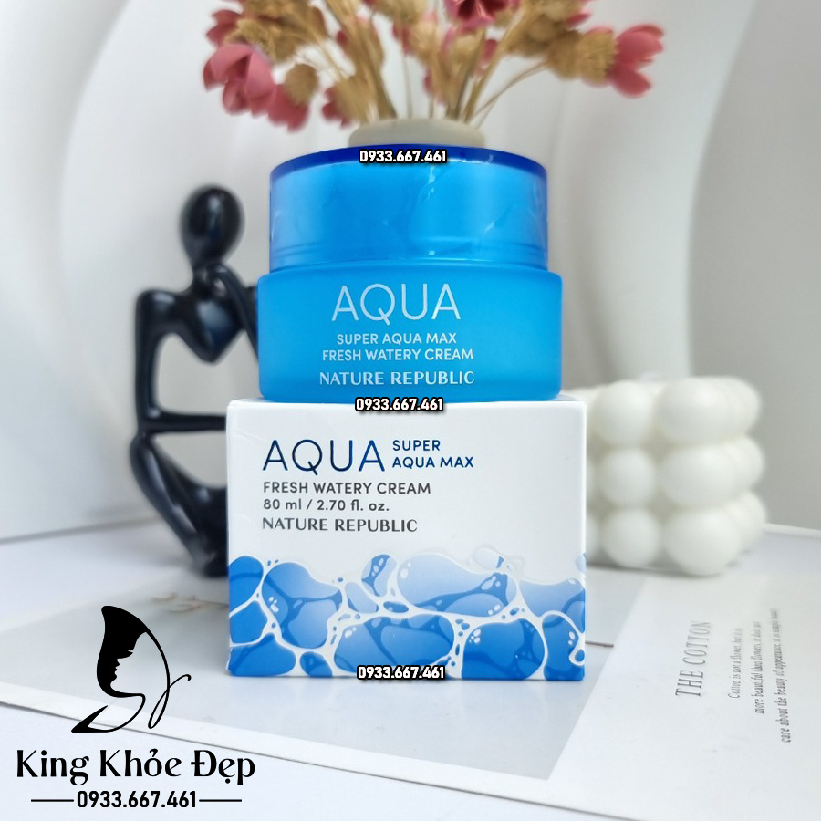 Kem Dưỡng Da Aqua Super Aqua Max Fresh Watery Cream