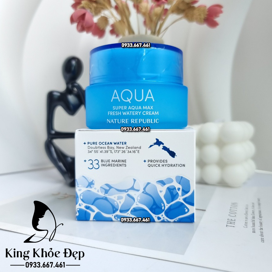 Kem Dưỡng Da Aqua Super Aqua Max Fresh Watery Cream