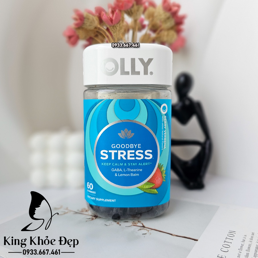 Kẹo Olly Goodbye Stress 60 Viên