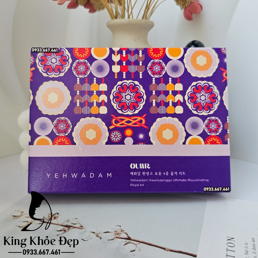 Set Dưỡng Da Yehwadam Hwansaenggo Ultimate Rejuvenating Mini
