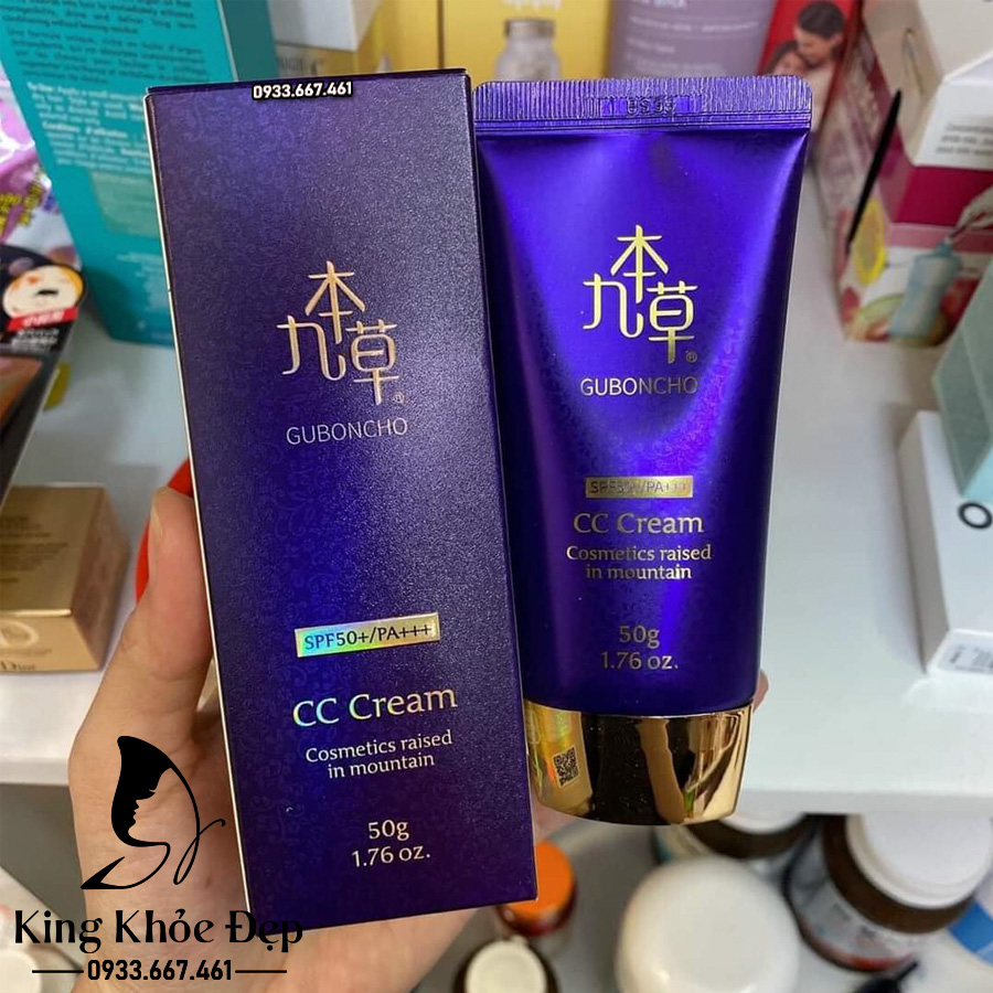Kem Chống Nắng Guboncho CC Cream SPF/50+++