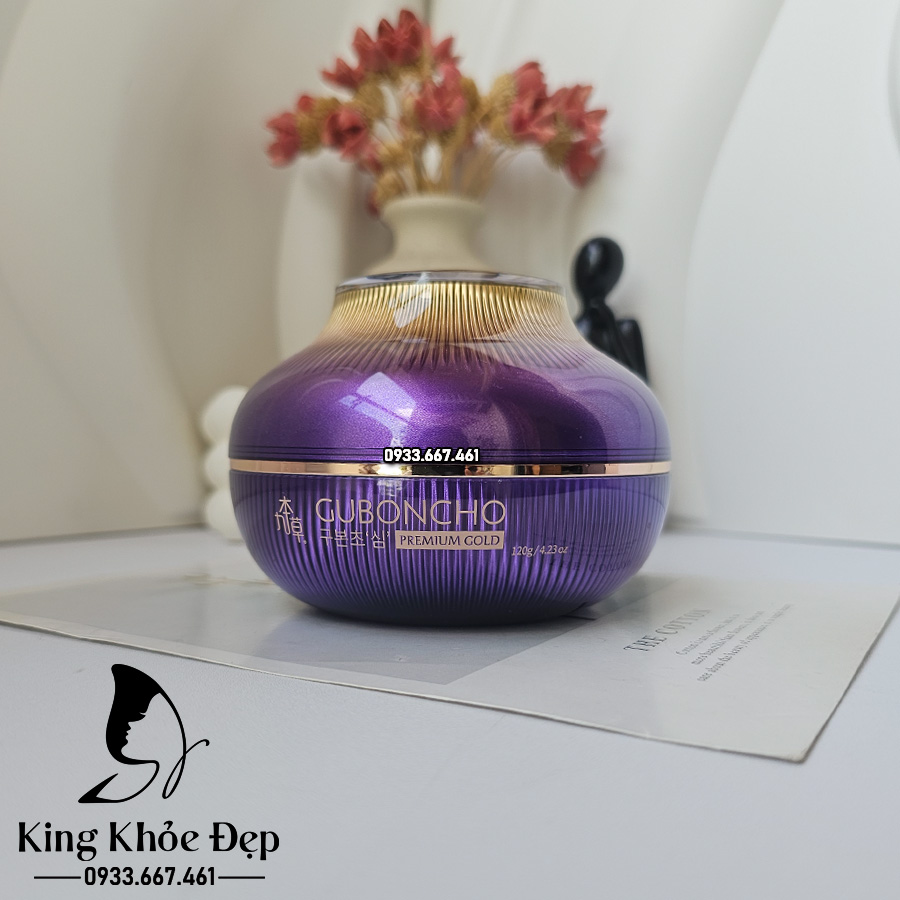 Kem Ban Đêm Guboncho Premium Gold Night Cream 120g – Kem Dưỡng Da Ban Đêm Cao Cấp Hàn Quốc