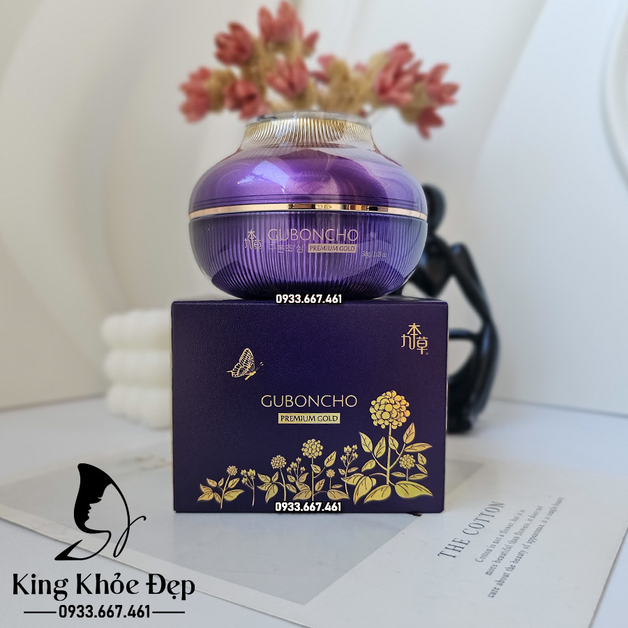 Kem Ban Đêm Guboncho Premium Gold Night Cream 30g – Kem Dưỡng Da Ban Đêm Mini Size