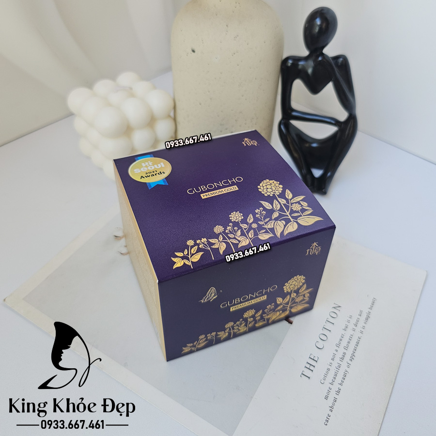 Kem Ban Đêm Guboncho Premium Gold Night Cream 30g – Kem Dưỡng Da Ban Đêm Mini Size