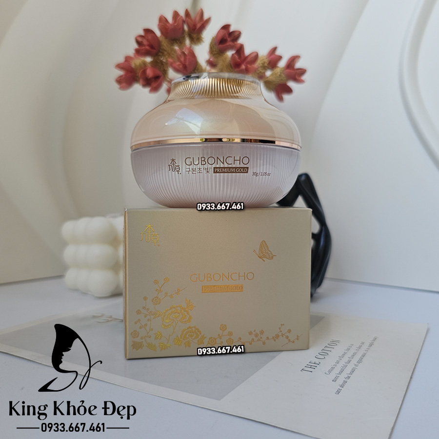 Kem Ban Ngày Guboncho Premium Gold Day Cream 30g – Dưỡng Ẩm, Chống Lão Hóa, Làm Sáng Da