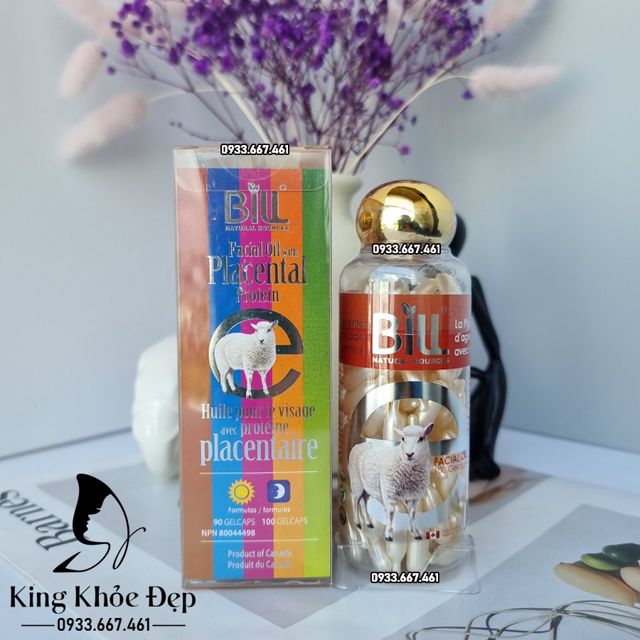 Viên Bôi Nhau Thai Cừu Bơ Và Vitamin E 10 Viên