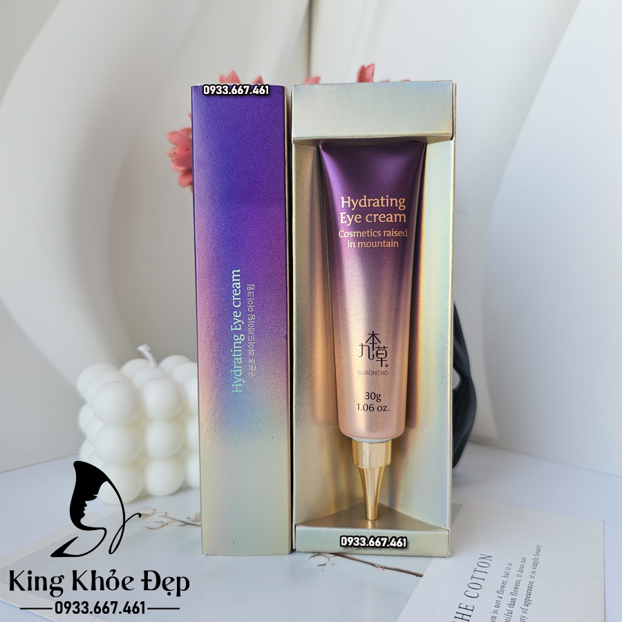 Kem Dưỡng Mắt Guboncho Hydrating Eye Cream – Xóa Quầng Thâm, Căng Mịn Vùng Mắt