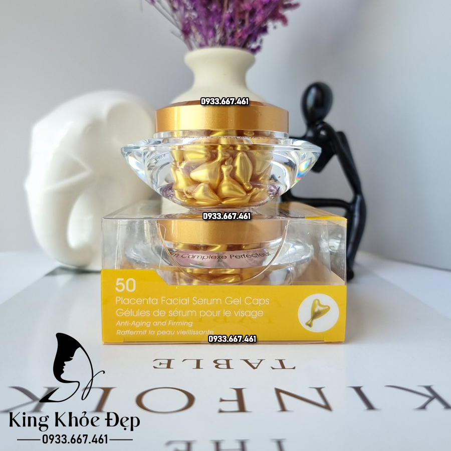Viên Bôi Nhau Thai Cừu Sữa Ong Chúa Perfecting Serum Complex 50 Viên – Dưỡng Trắng Da & Chống Lão Hóa Hiệu Quả