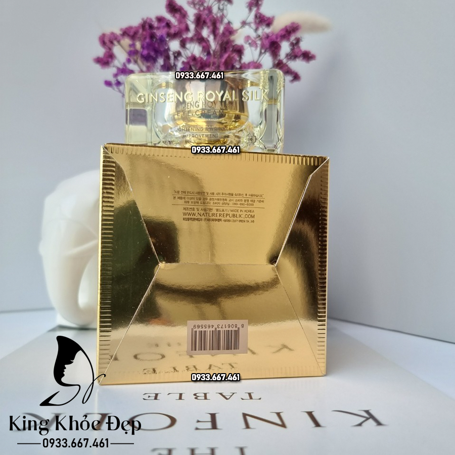 Kem Dưỡng Mắt Nature Republic Ginseng Royal Silk Eye Cream