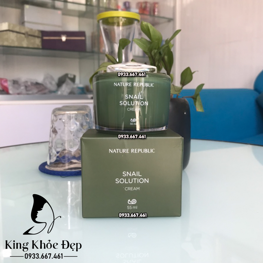 Kem Dưỡng Da Nature Republic Snail Solution Cream