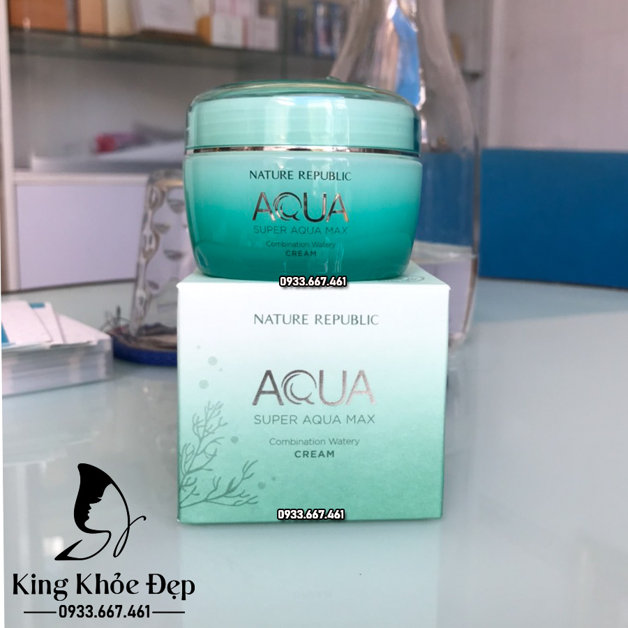 Kem Dưỡng Da Aqua Super Aqua Max Combination Watery Cream