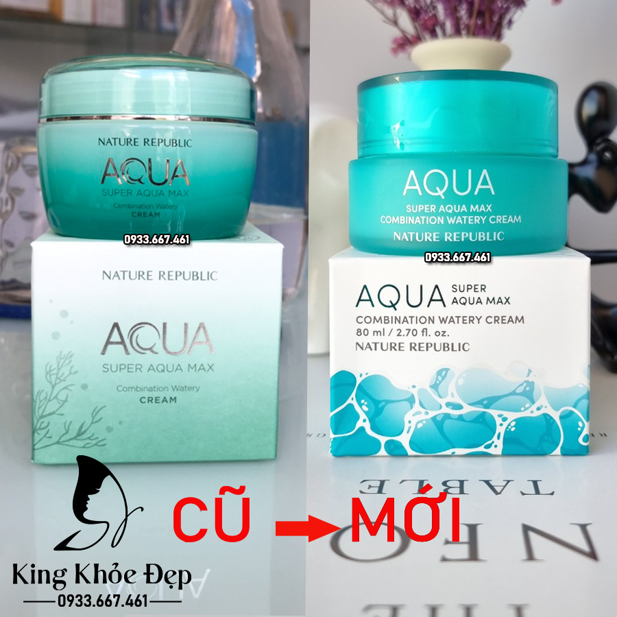 Kem Dưỡng Da Aqua Super Aqua Max Combination Watery Cream